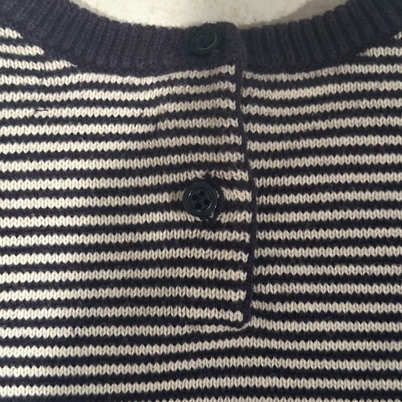 babyGap Navy Striped Red Whale Knit Sweater Dress Size 12–18 Months - Picture 5 of 6